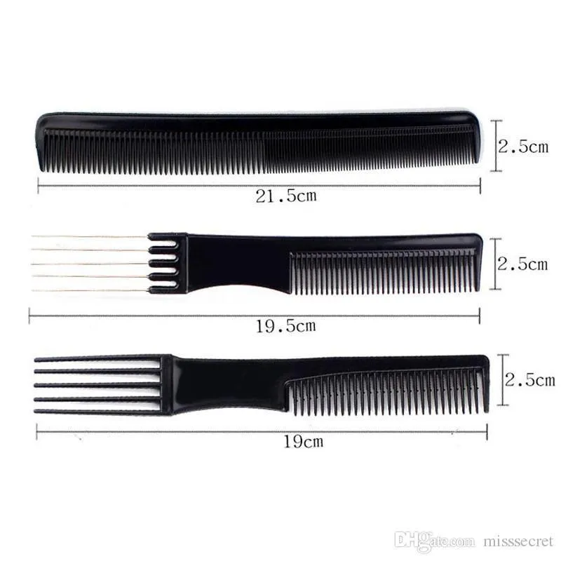 10pcs Hair Styling Professional Comb Set  Comb set