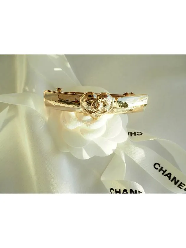 22B CC Logo Heart Gold Hairpin AB9124
