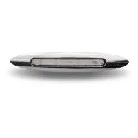 4.5" Slim Clear Amber LED Marker Light