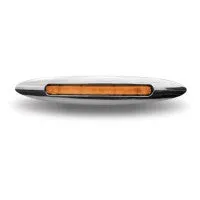 4.5" Slim Clear Amber LED Marker Light