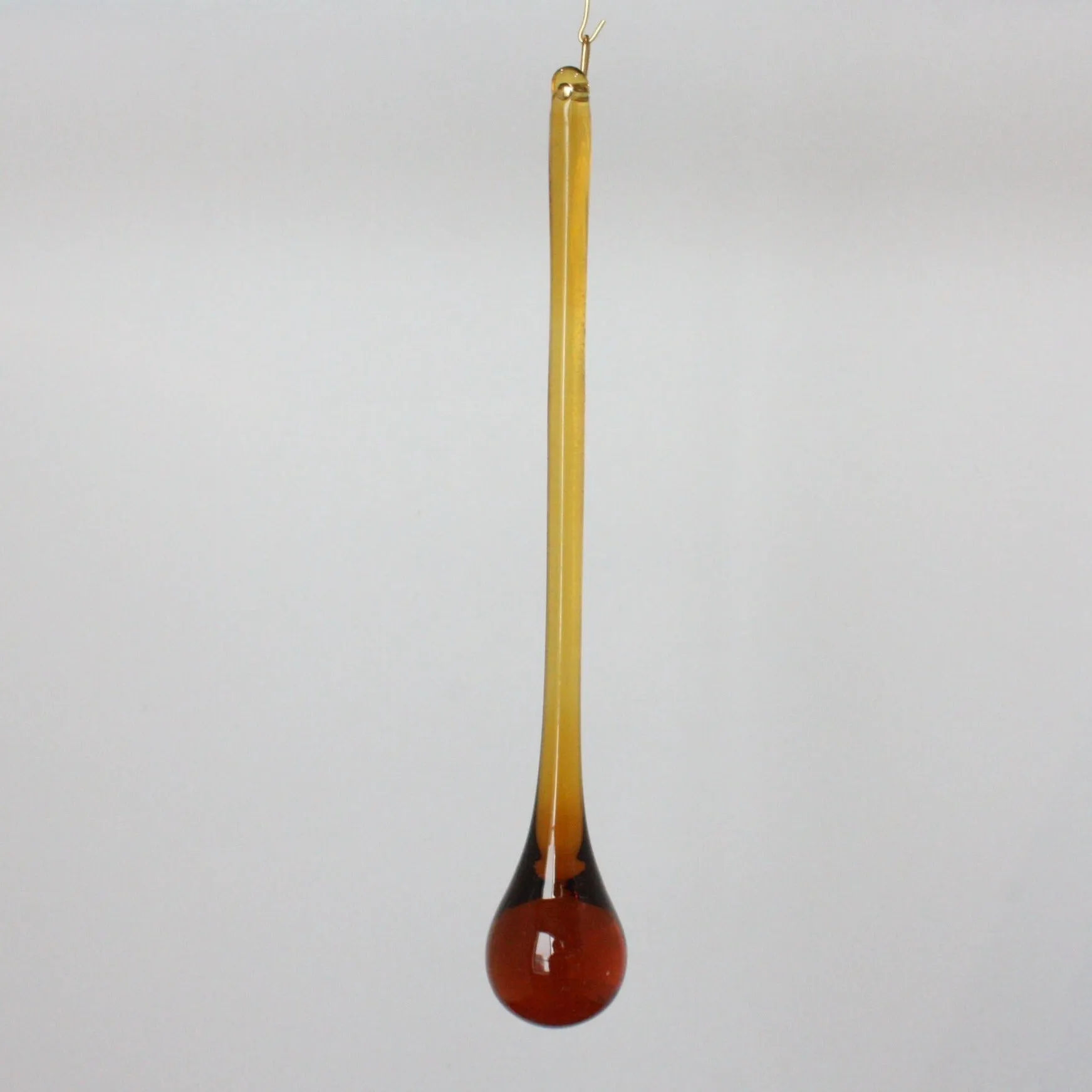 6" Amber Raindrop