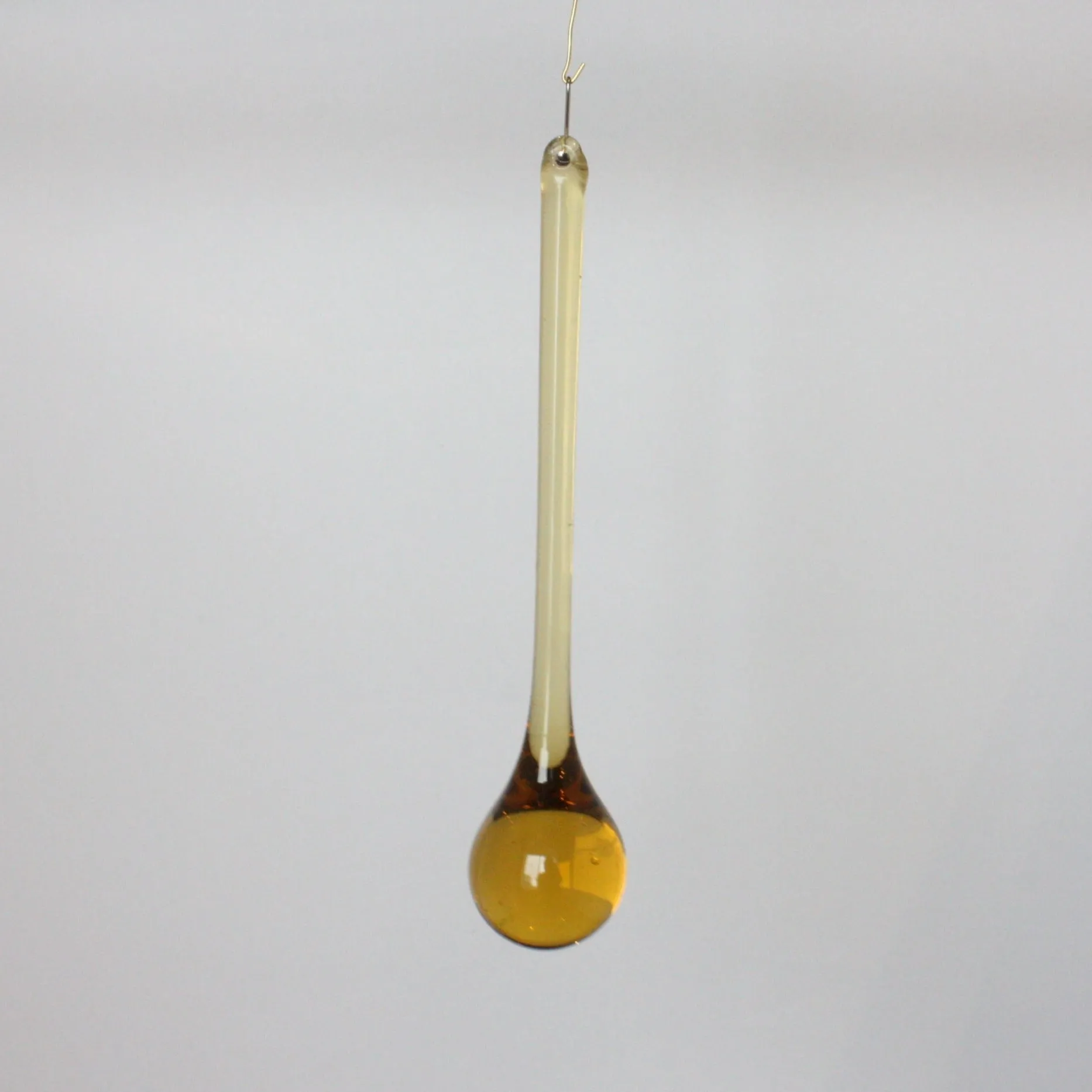 6" Amber Raindrop