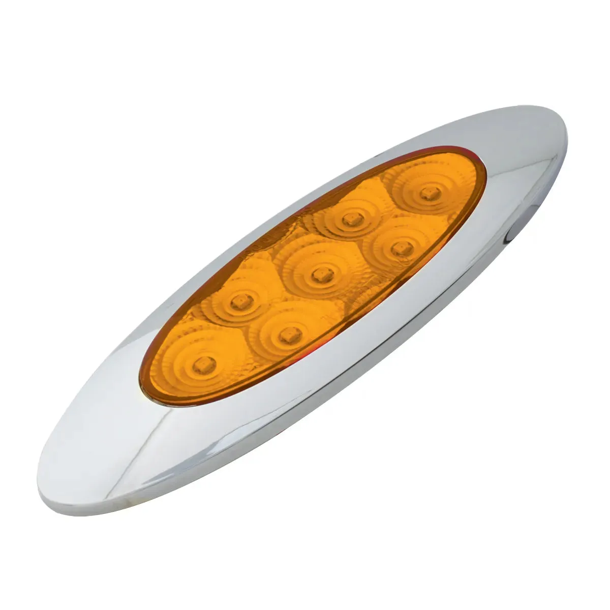 77830 ULTRA THIN SPYDER Y2K AMBER/ AMBER 7-LED MARKER LIGHT