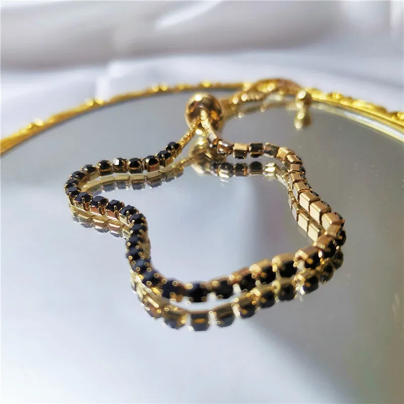 Adjustable Zircon Bracelet（AE4111）