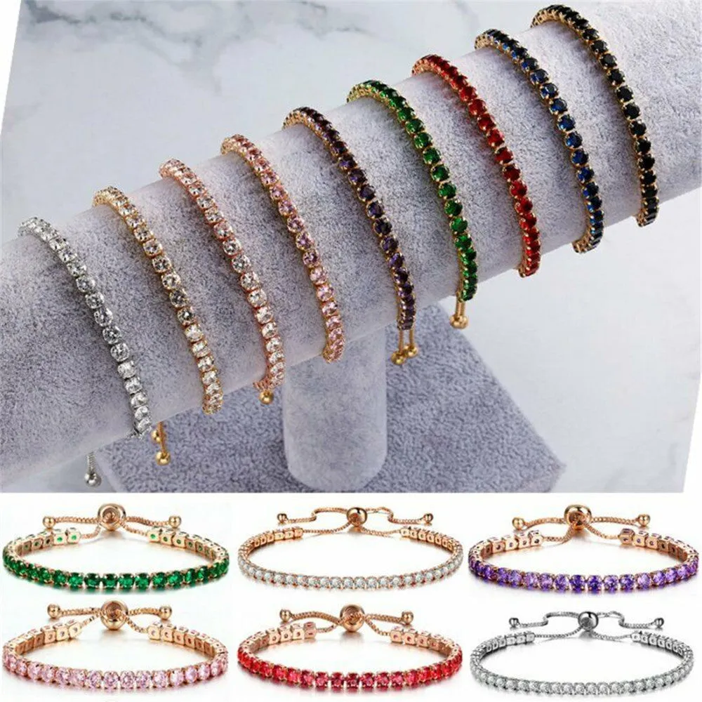 Adjustable Zircon Bracelet（AE4111）