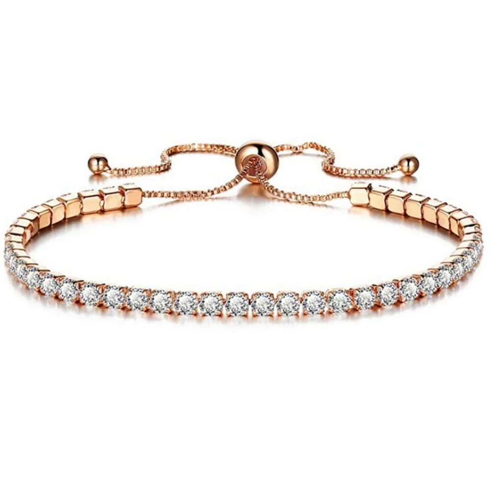 Adjustable Zircon Bracelet（AE4111）