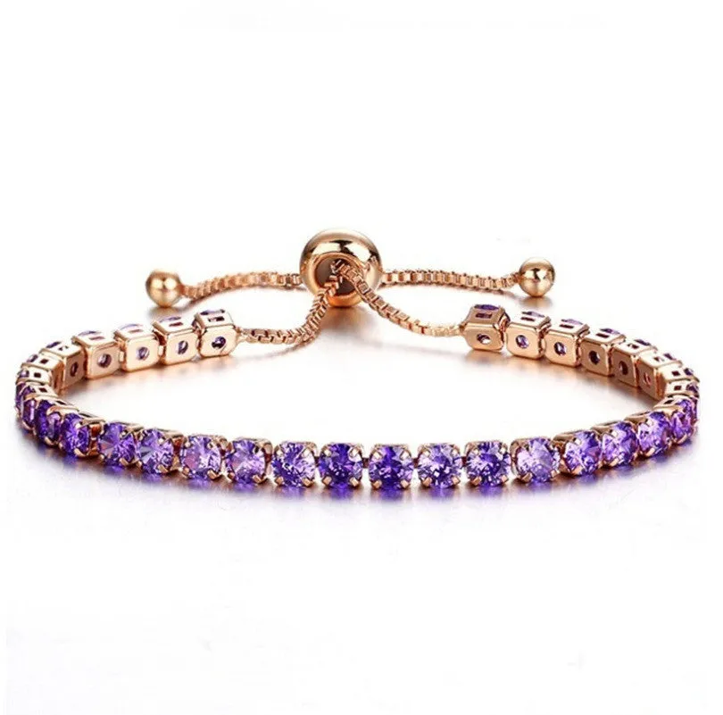 Adjustable Zircon Bracelet（AE4111）