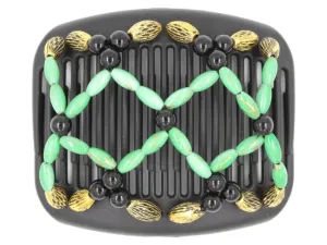 African Butterfly Hair Comb - Ndalena Black 99