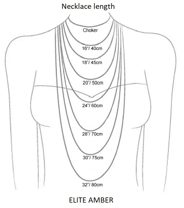 Amber necklace "Glossy black night"