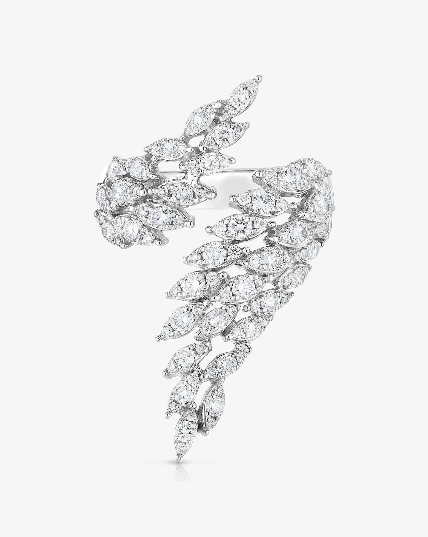 Angels’ Blooming Wrap Zircon Ring