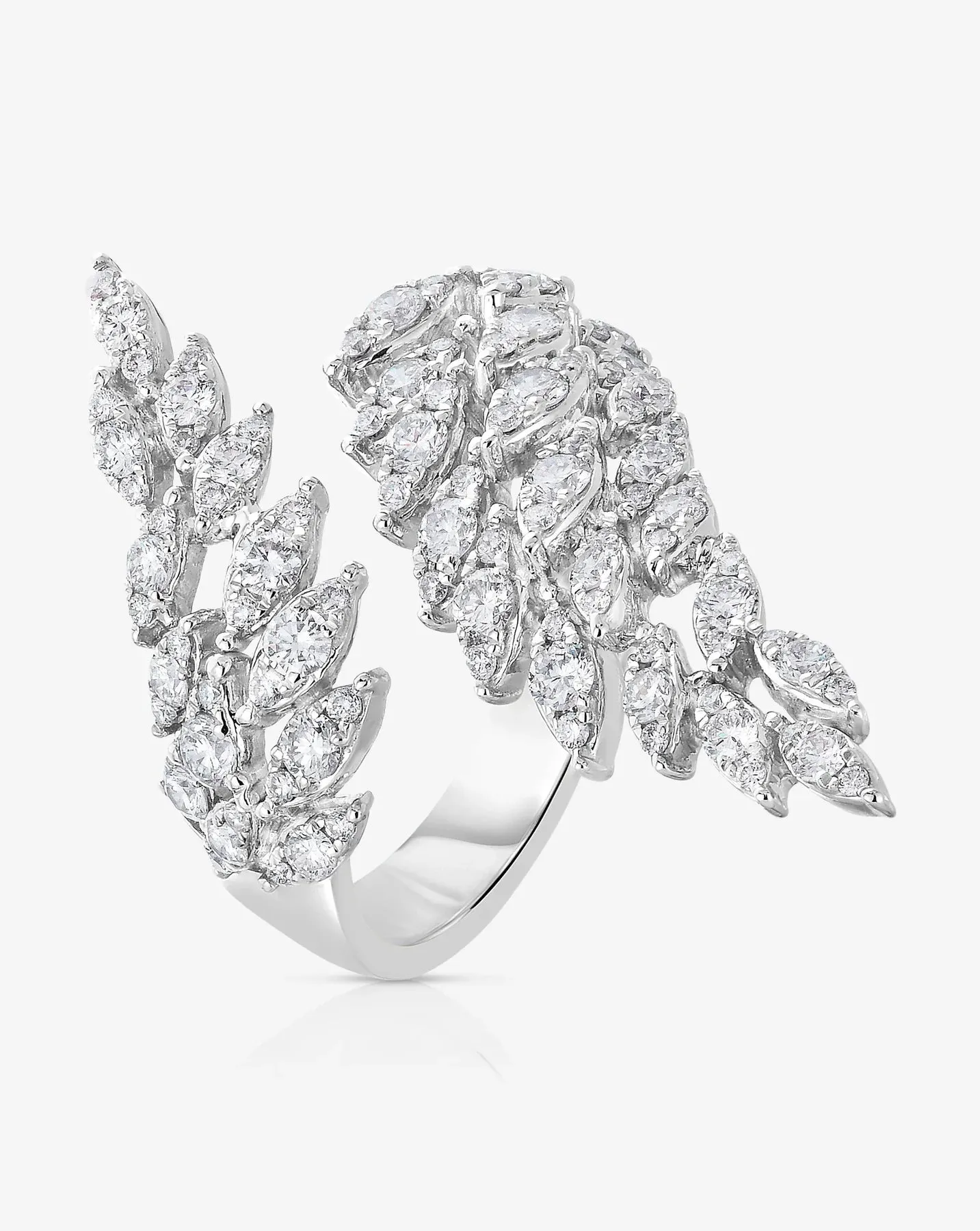 Angels’ Blooming Wrap Zircon Ring