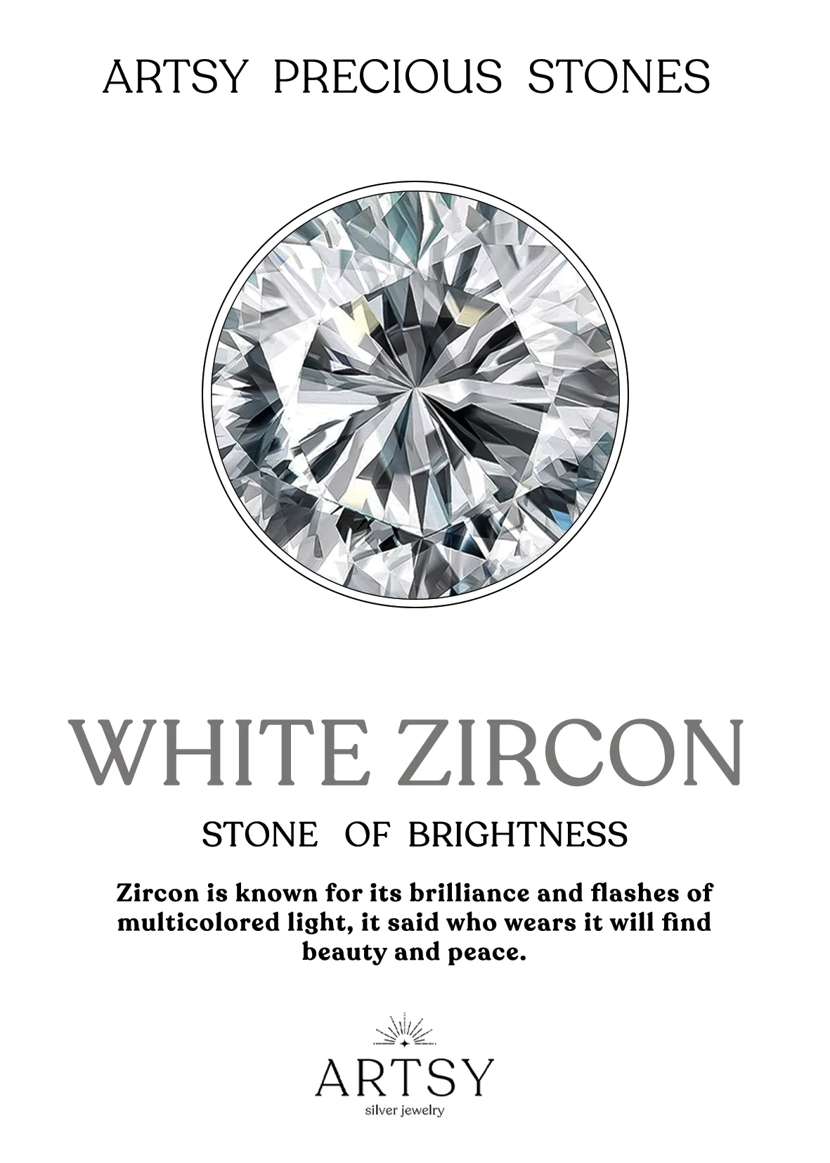 Angels’ Blooming Wrap Zircon Ring