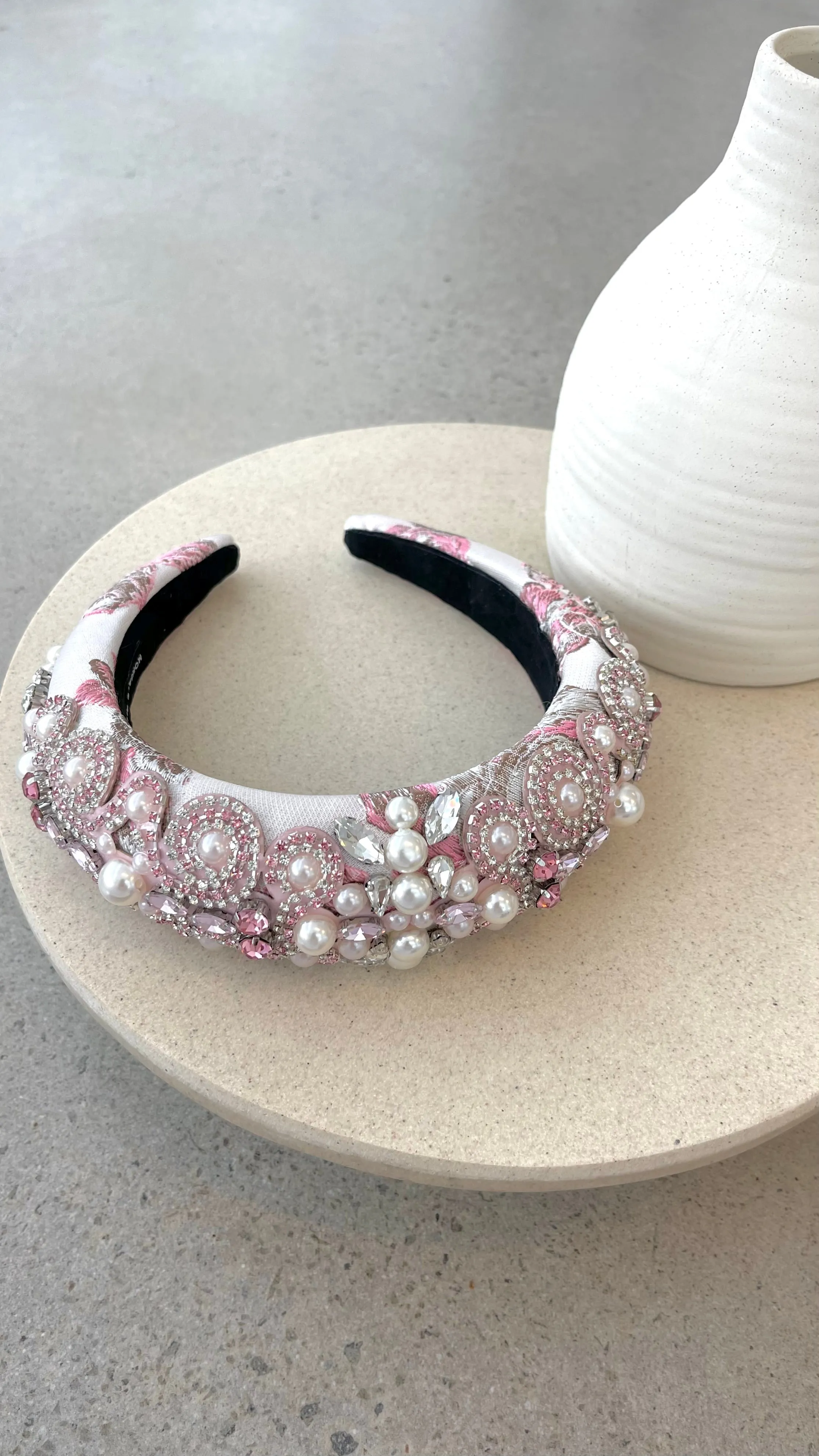 Anna Headband - Pink