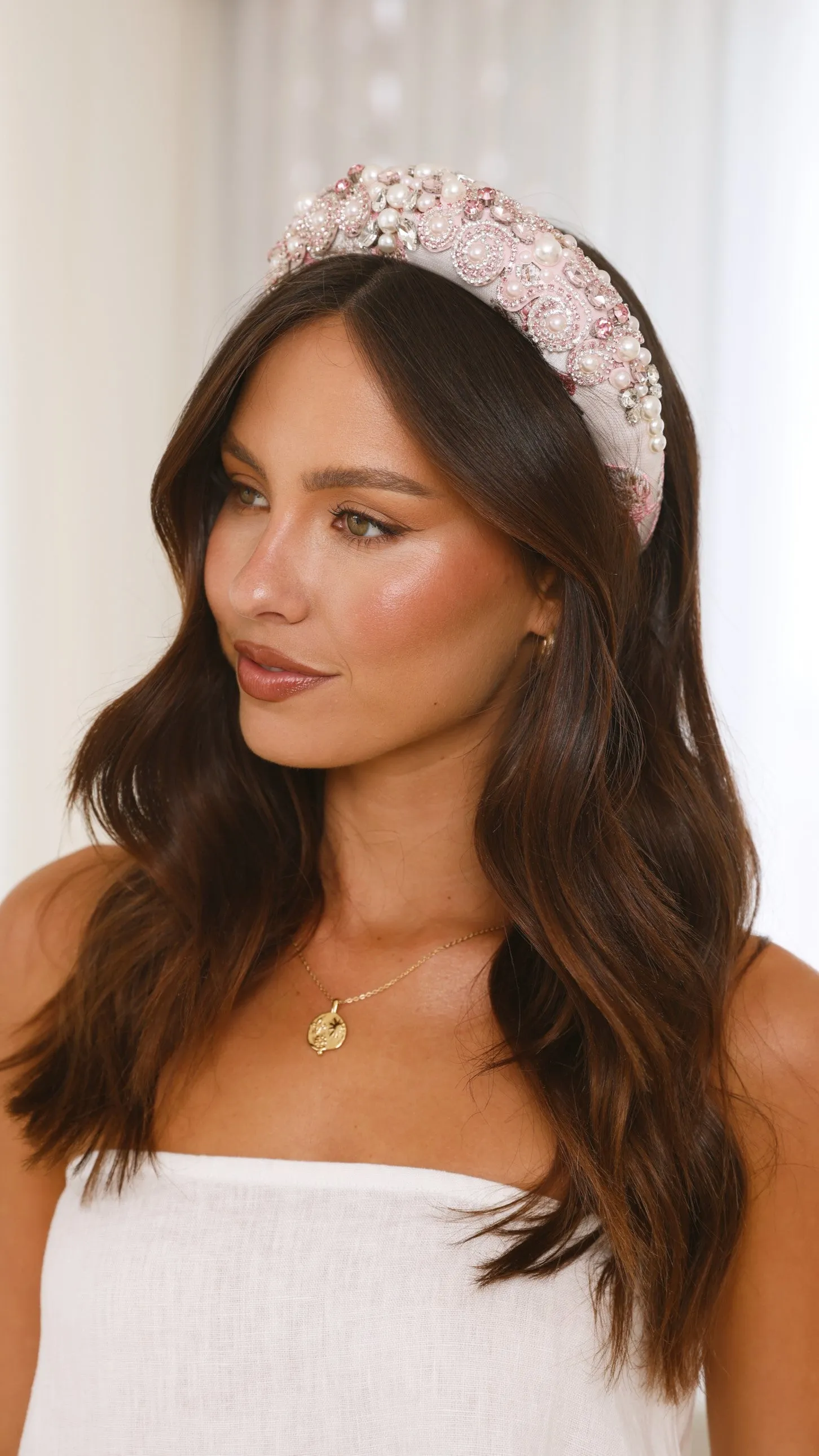 Anna Headband - Pink