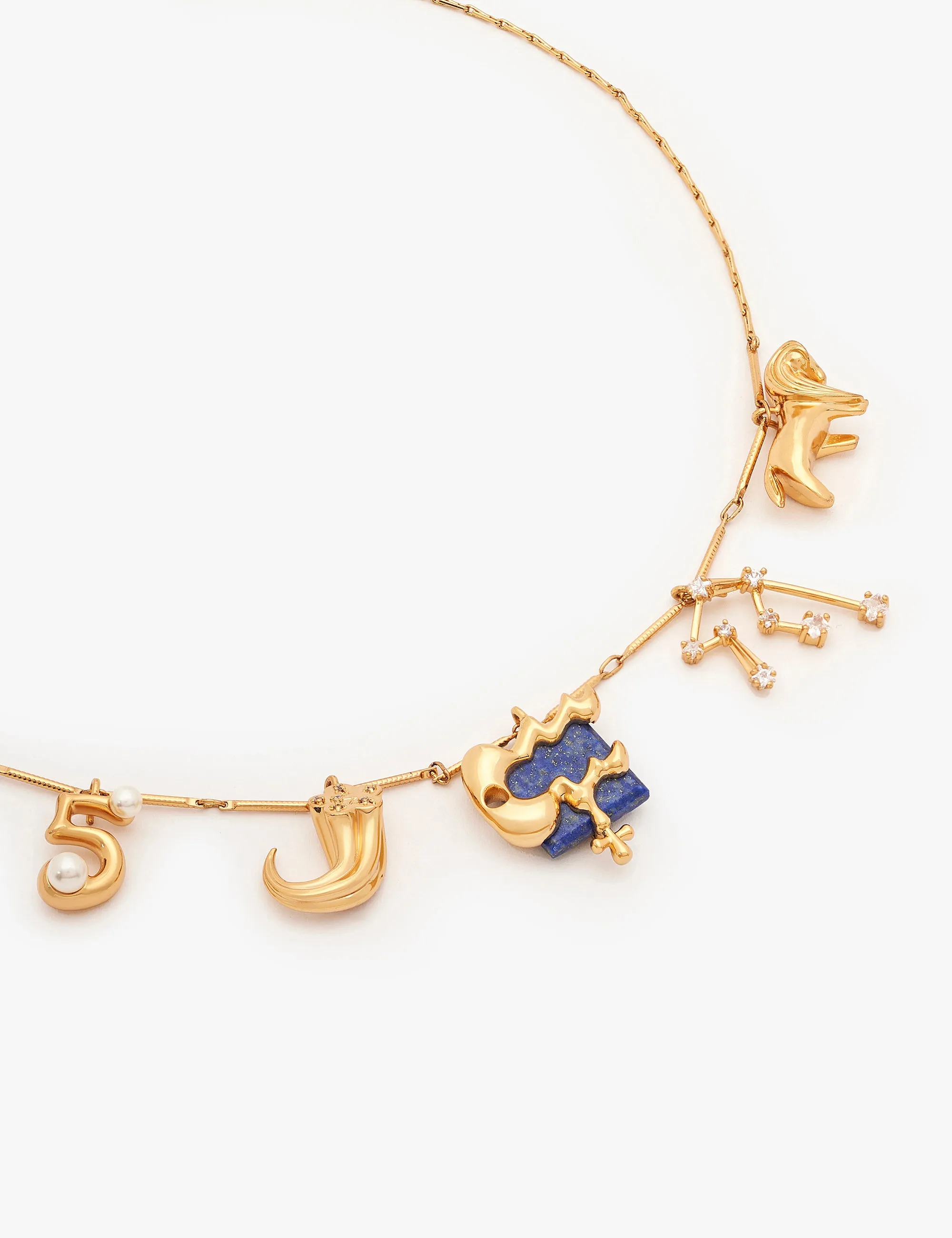 Aquarius Charm Necklace