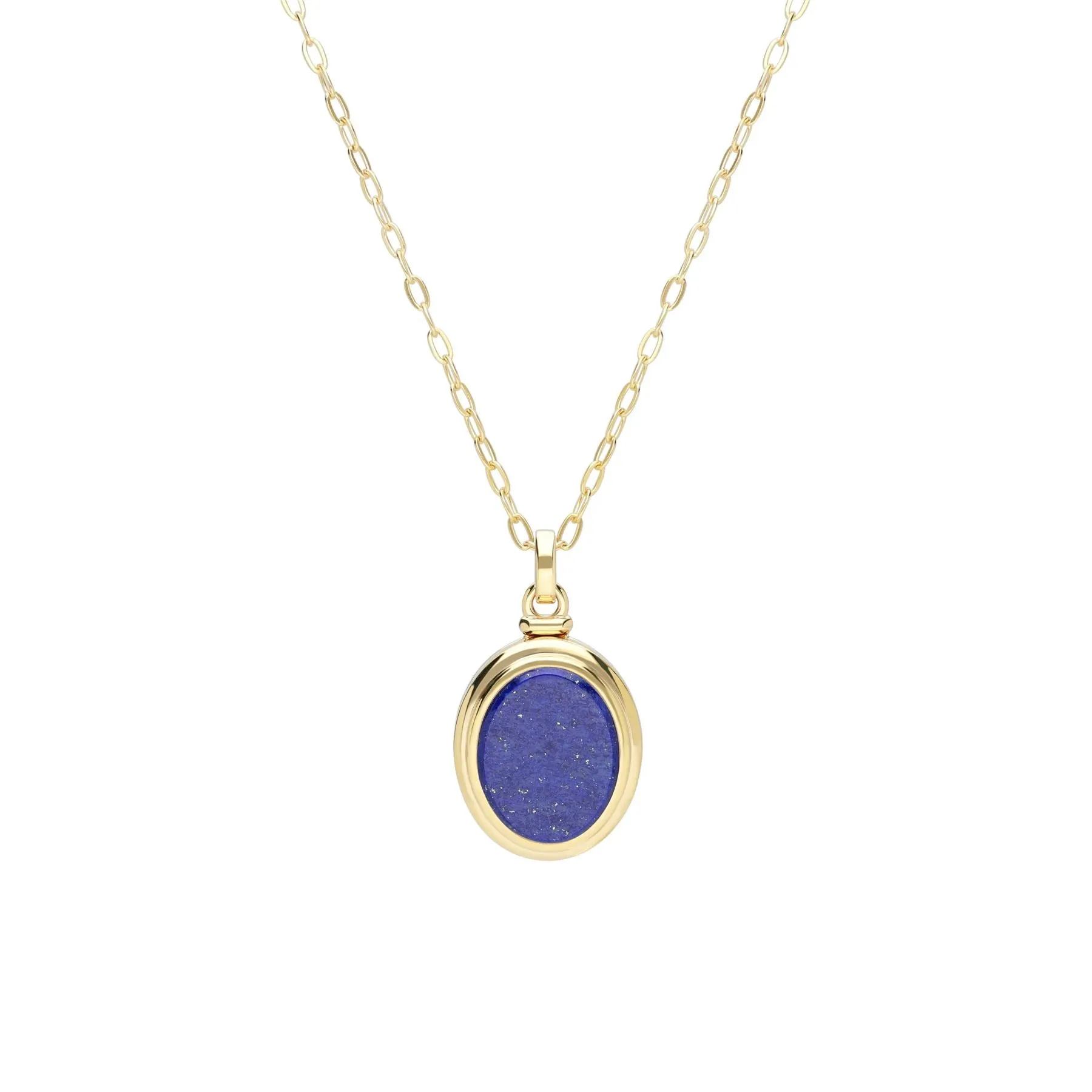 Bona Fide Lapislazuli Oval Medaillon