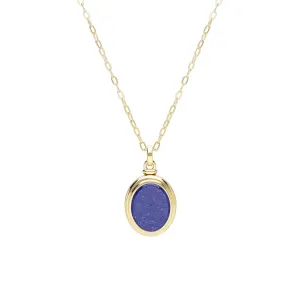 Bona Fide Lapislazuli Oval Medaillon