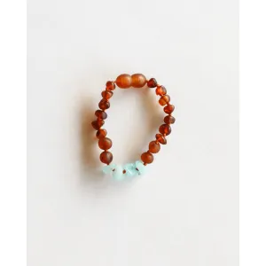 Canyonleaf Kids Raw Amber Bracelet 5" Teeny