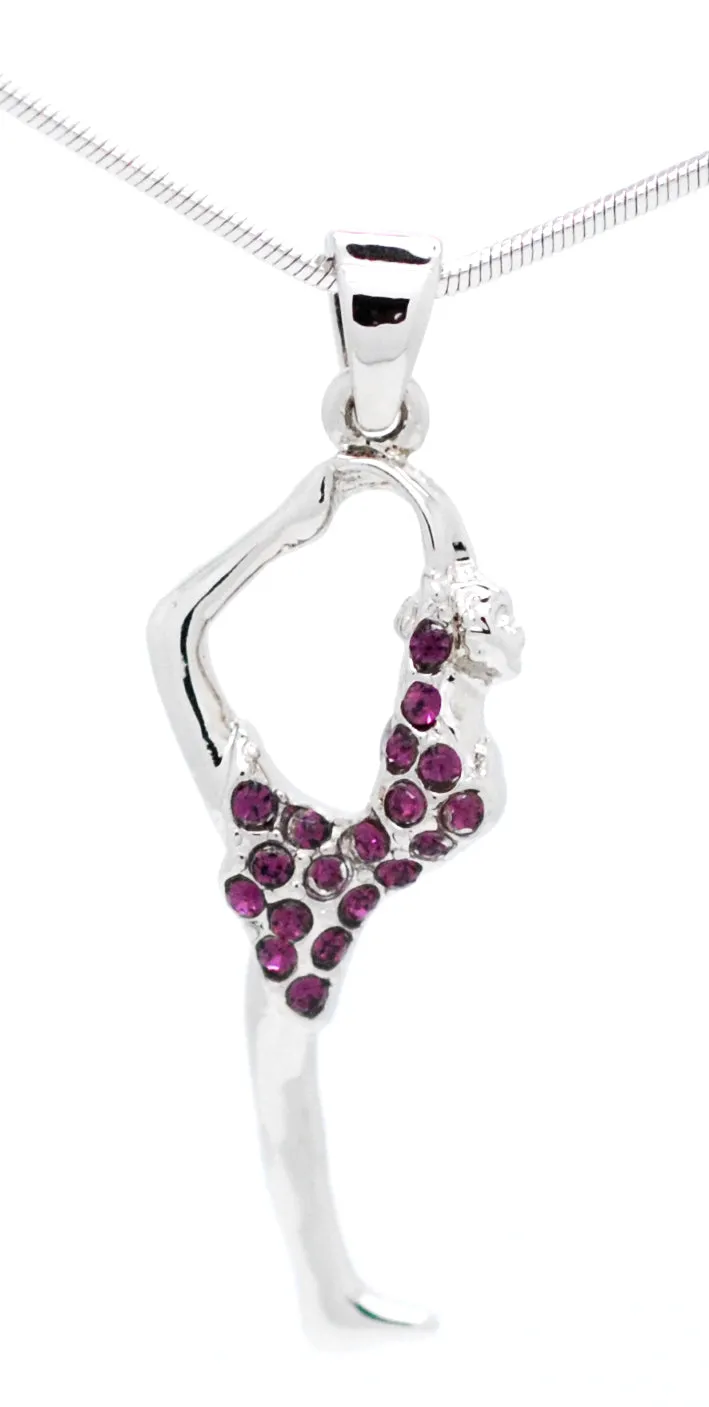 Cheer Dance Gymnast Scorpion Necklace