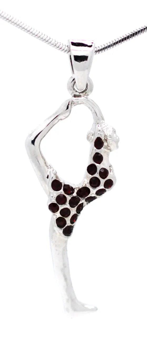Cheer Dance Gymnast Scorpion Necklace