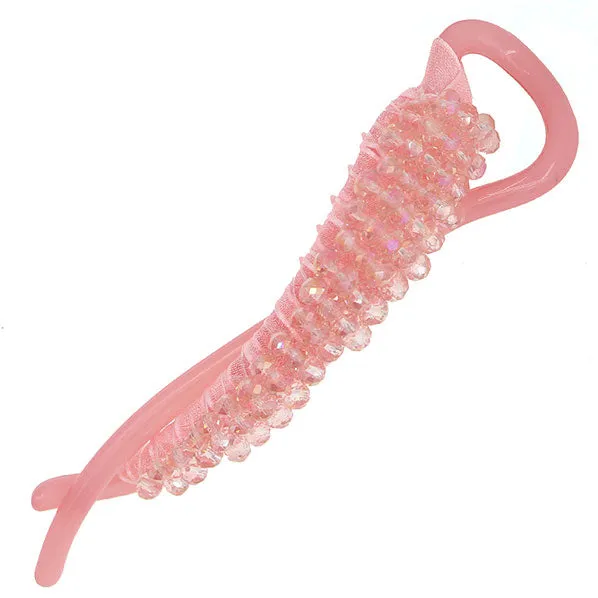 Crystal Beads Twist Hair Barrette