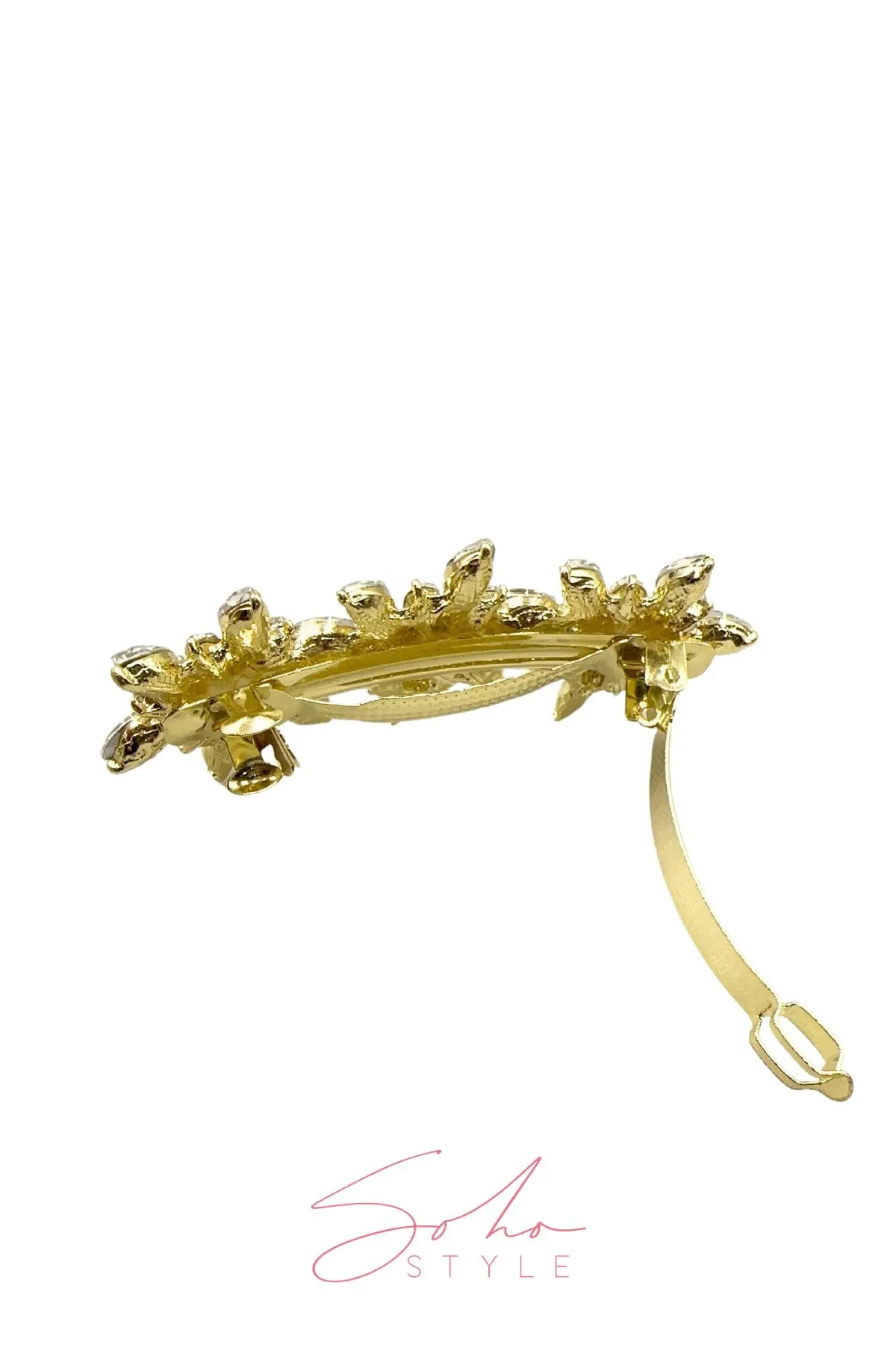 Crystal Starburst Barrette