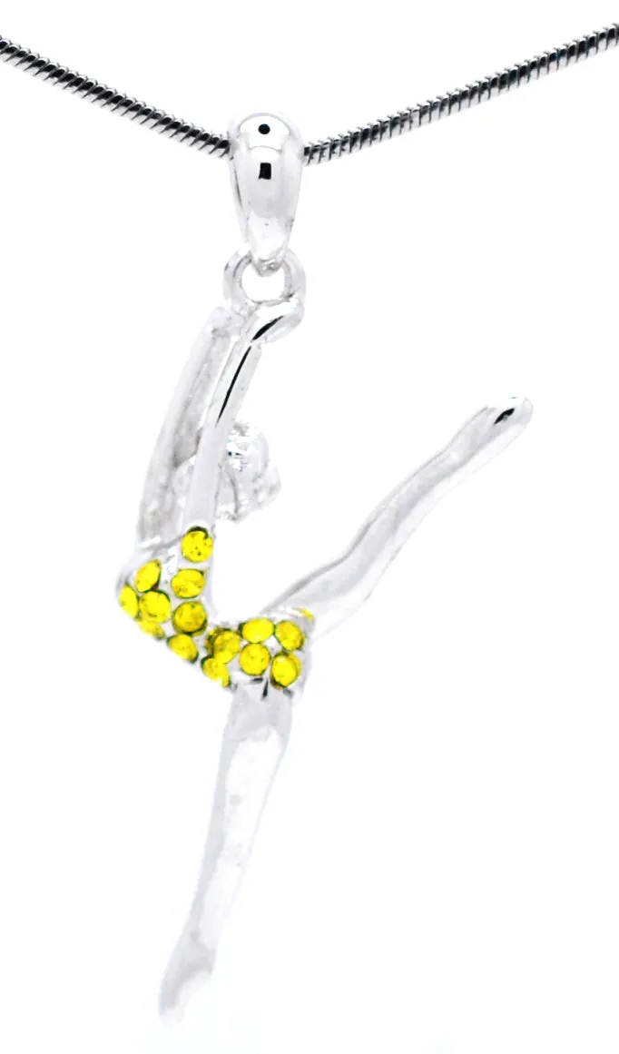 Dancer Gymnast Necklace - Leg Up