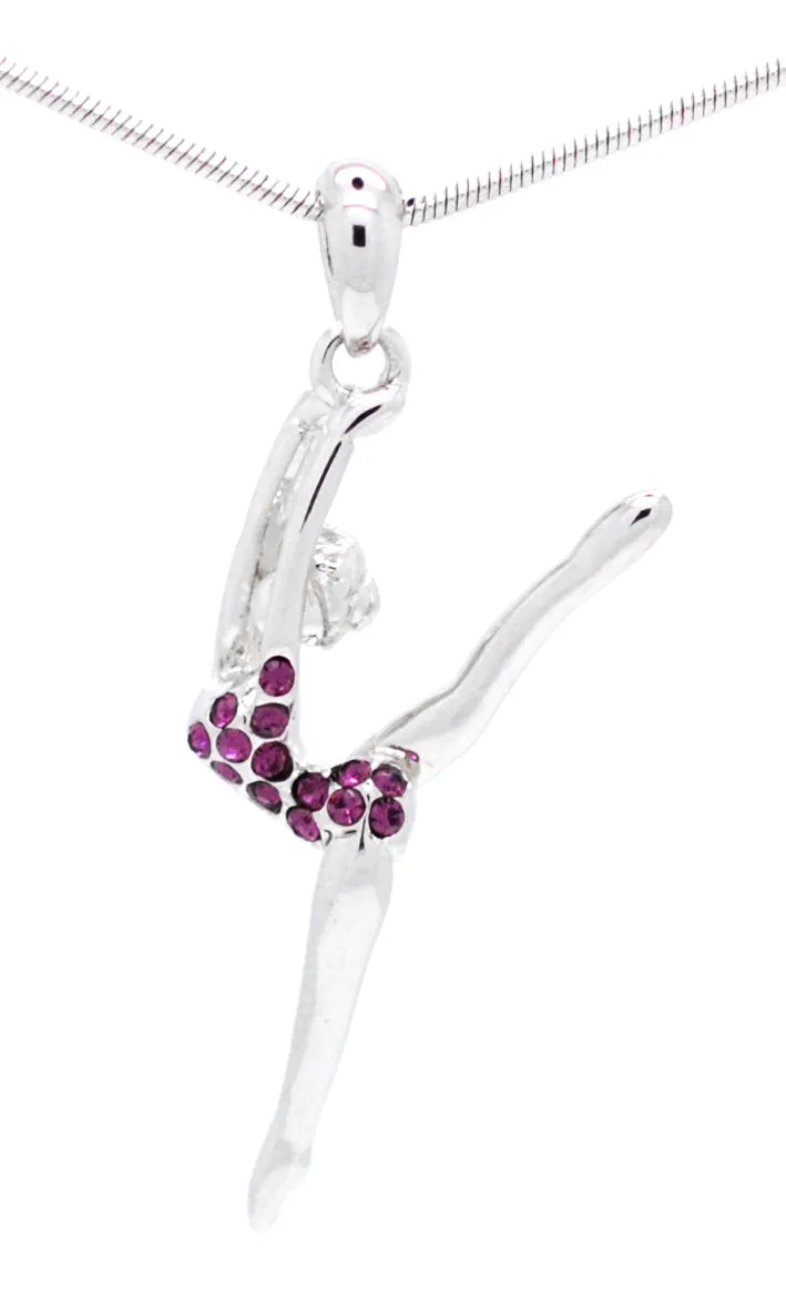 Dancer Gymnast Necklace - Leg Up