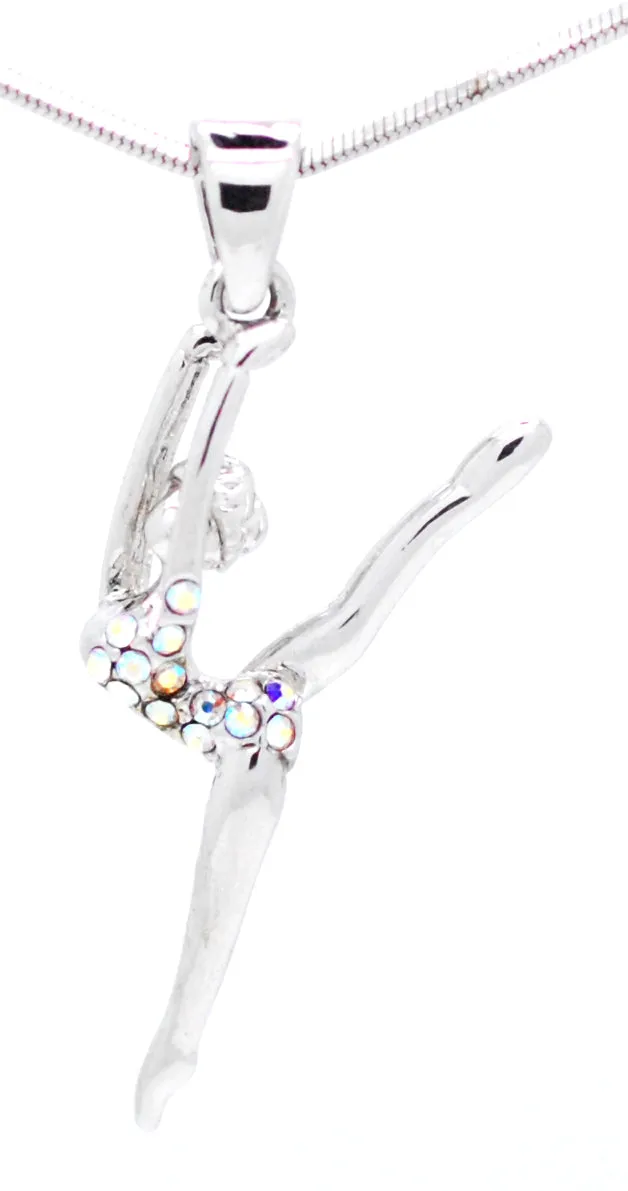 Dancer Gymnast Necklace - Leg Up