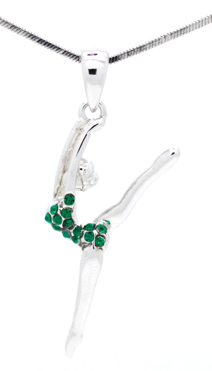 Dancer Gymnast Necklace - Leg Up