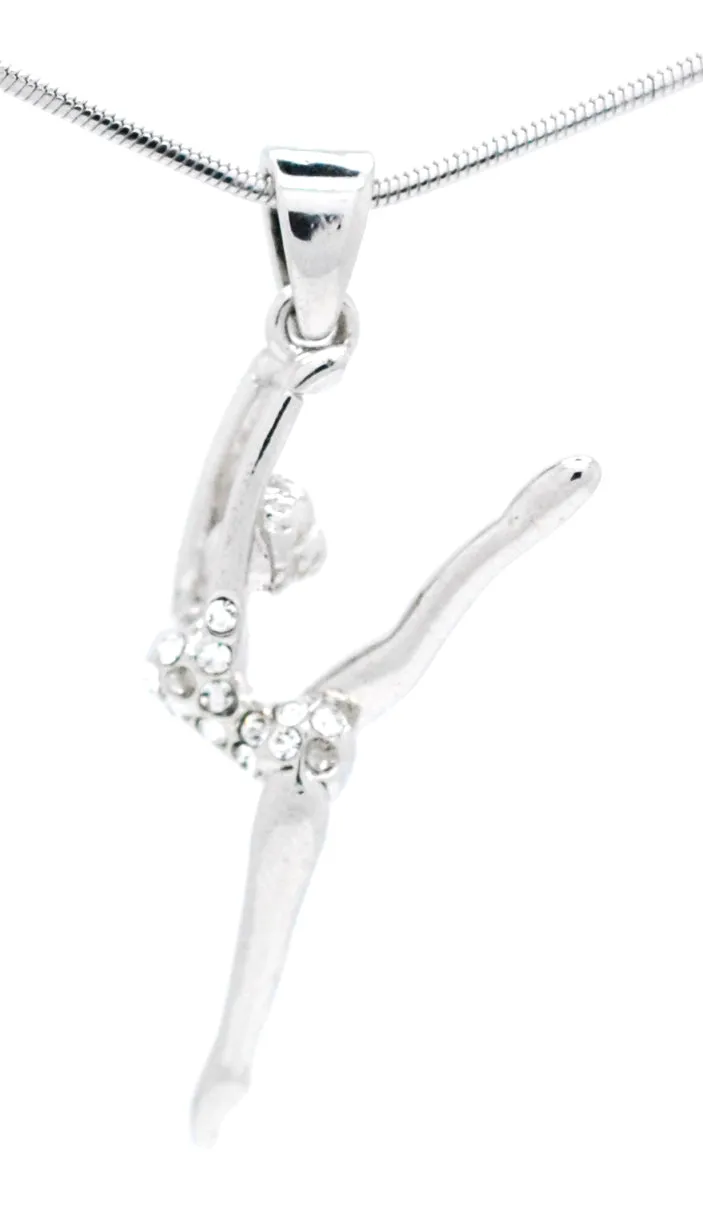 Dancer Gymnast Necklace - Leg Up