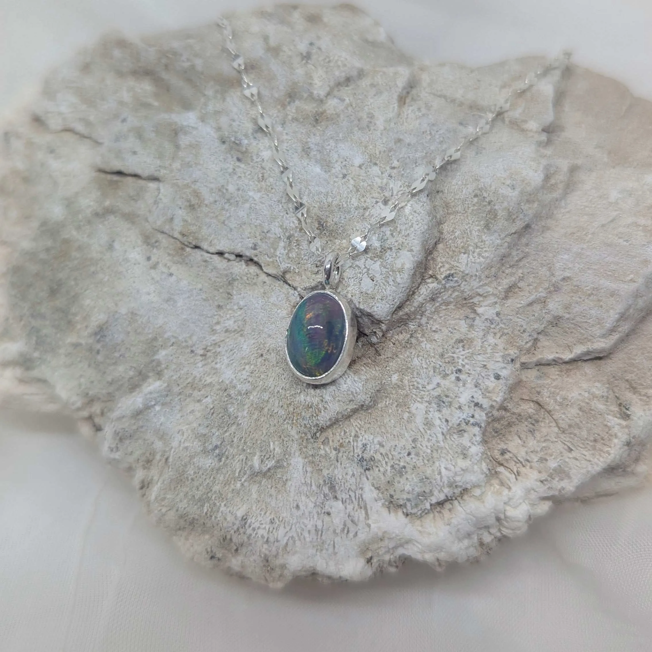 Dark Ethiopian opal