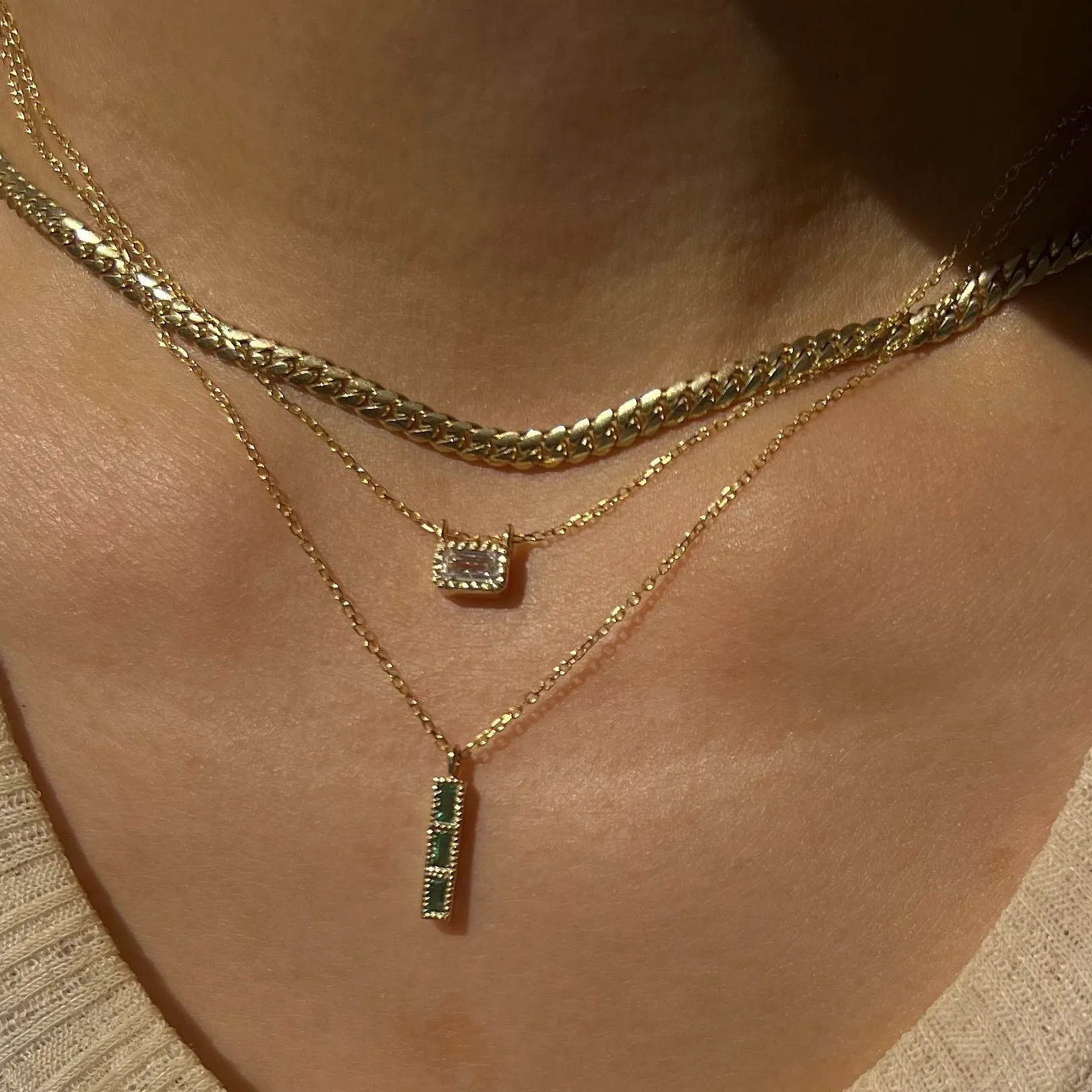 Diamond EC Necklace (ready to ship option)*