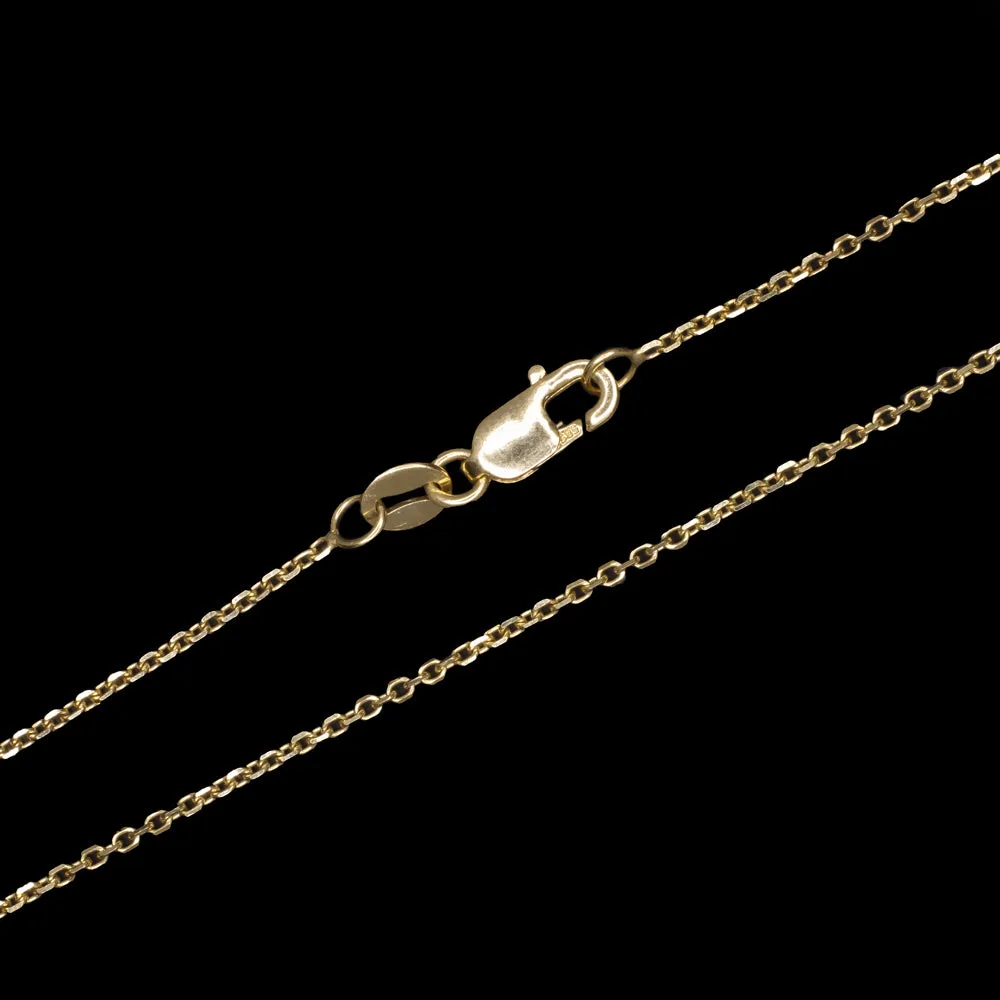 EMERALD SOLITAIRE NECKLACE BLUE GREEN VICTORIAN STYLE COLLET 14k GOLD PENDANT