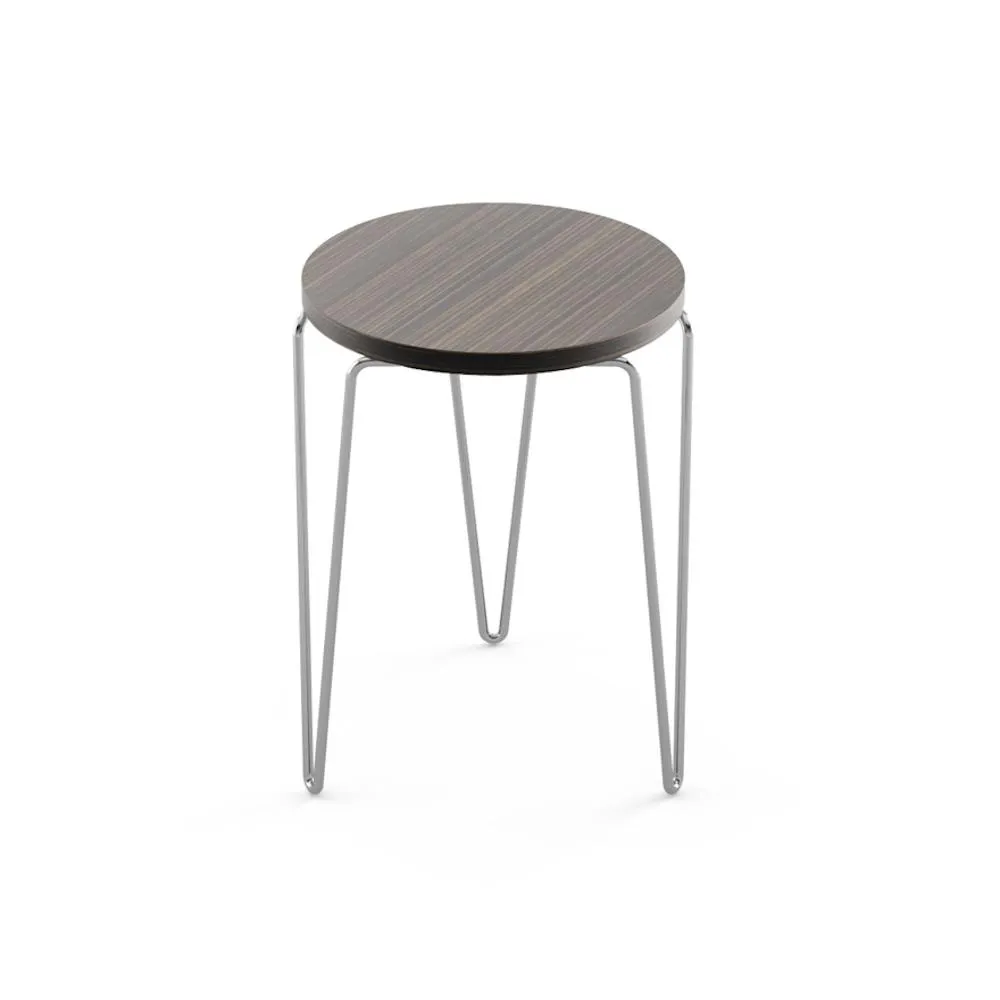 Florence Knoll Hairpin Stacking Table - Chrome Base