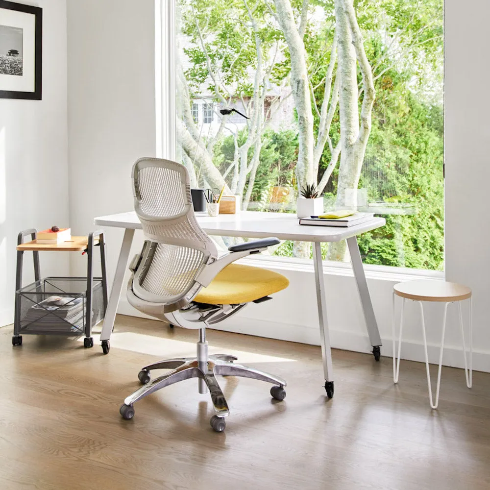 Florence Knoll Hairpin Stacking Table - Chrome Base