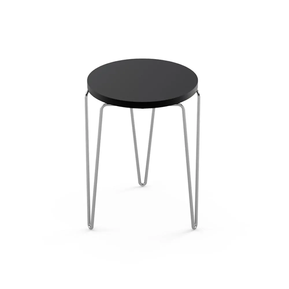 Florence Knoll Hairpin Stacking Table - Chrome Base