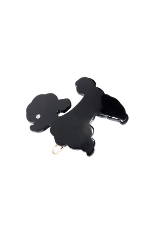 French Poodle Tige Boule Barrette