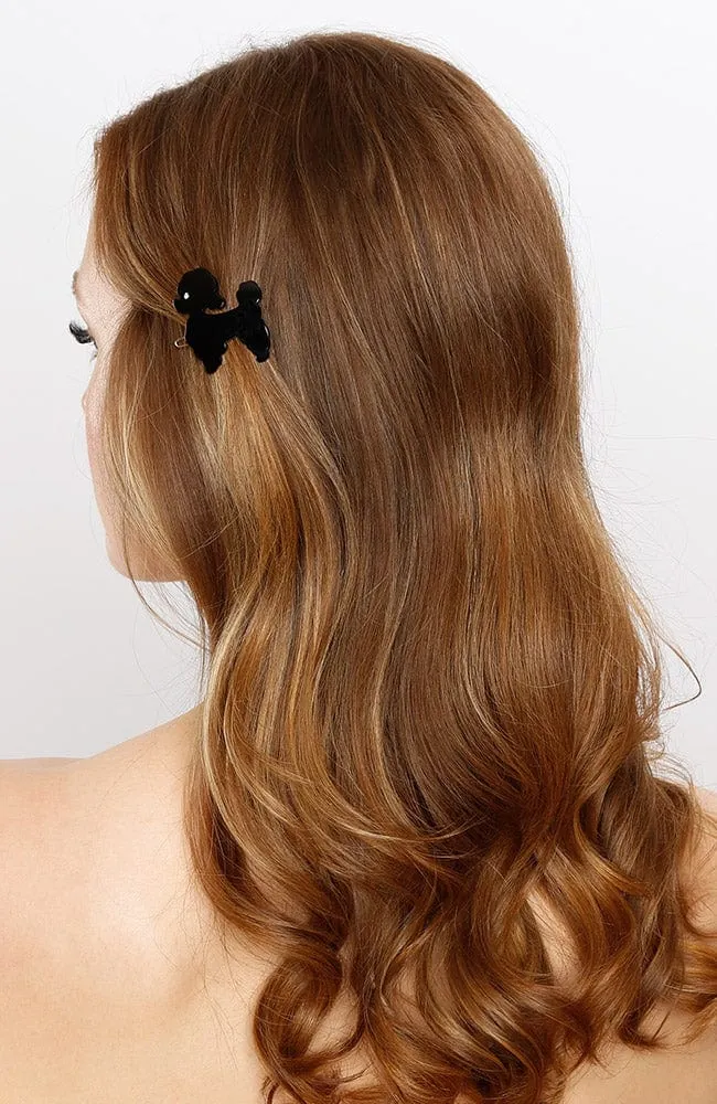 French Poodle Tige Boule Barrette