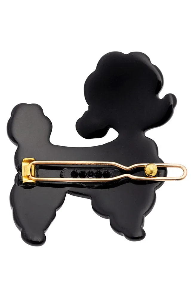 French Poodle Tige Boule Barrette