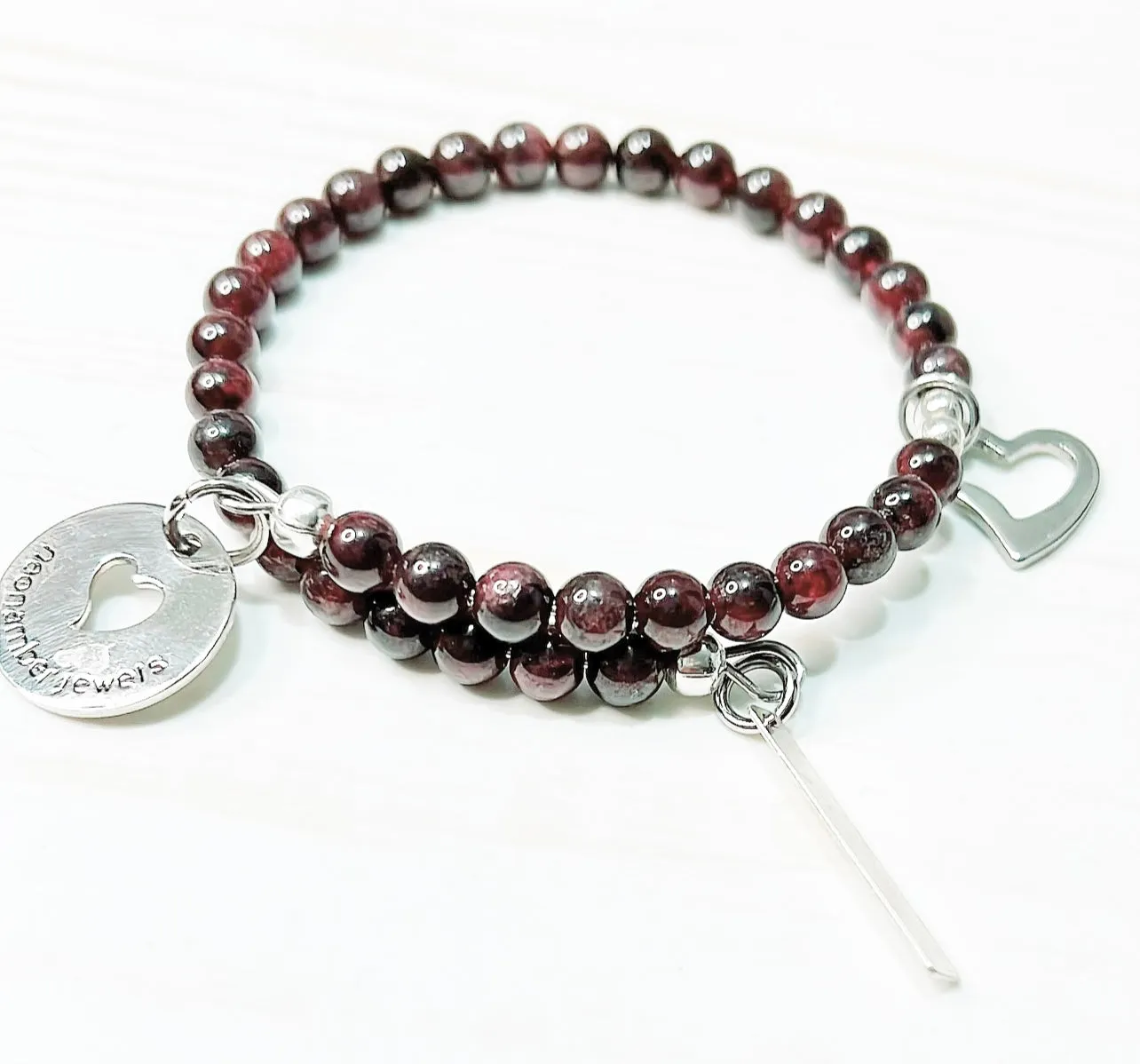 Garnet Bracelet (January)