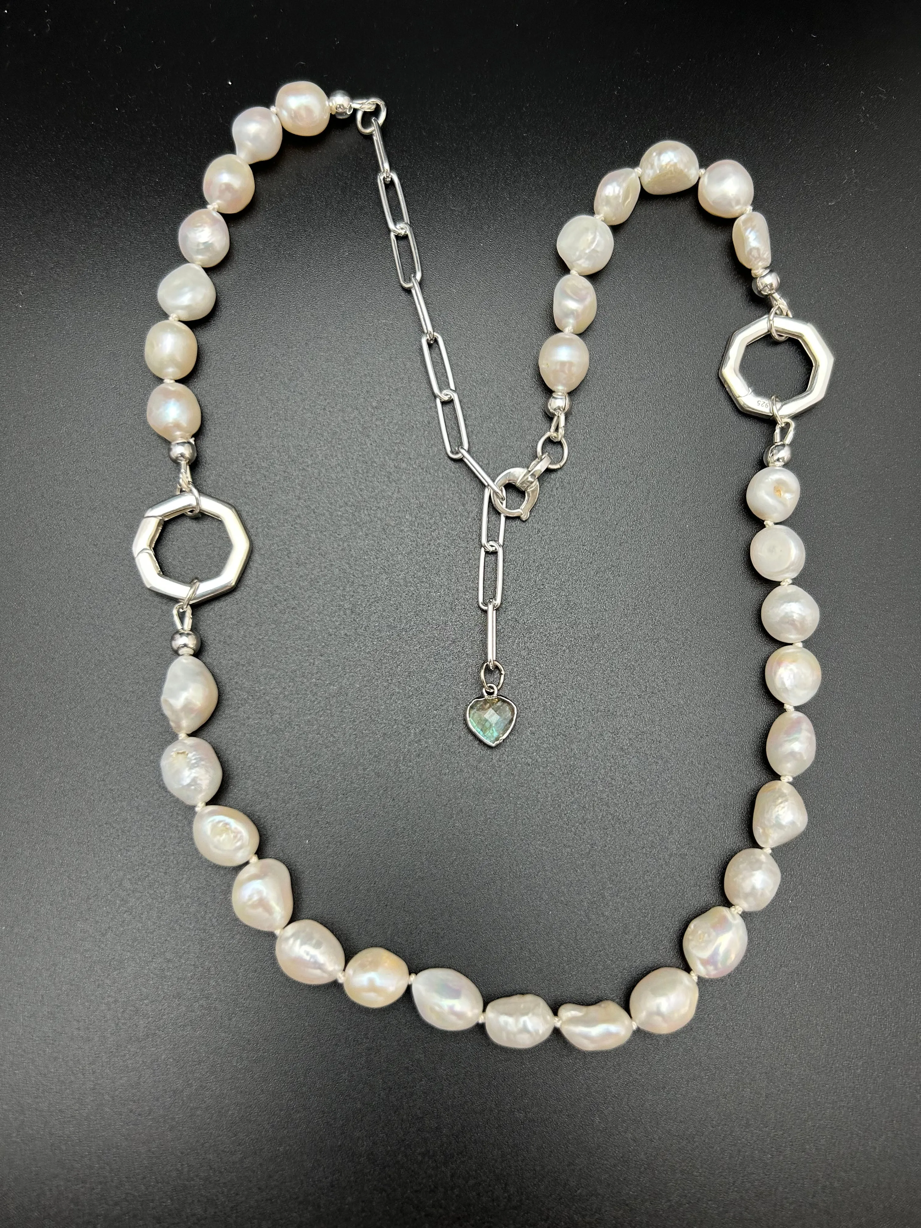Gemstone Wedding Necklace | Bella - Donna