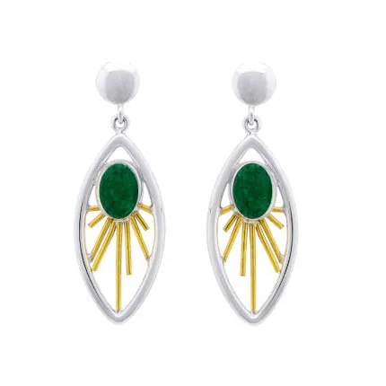 Goddess Earrings in various gemstones
