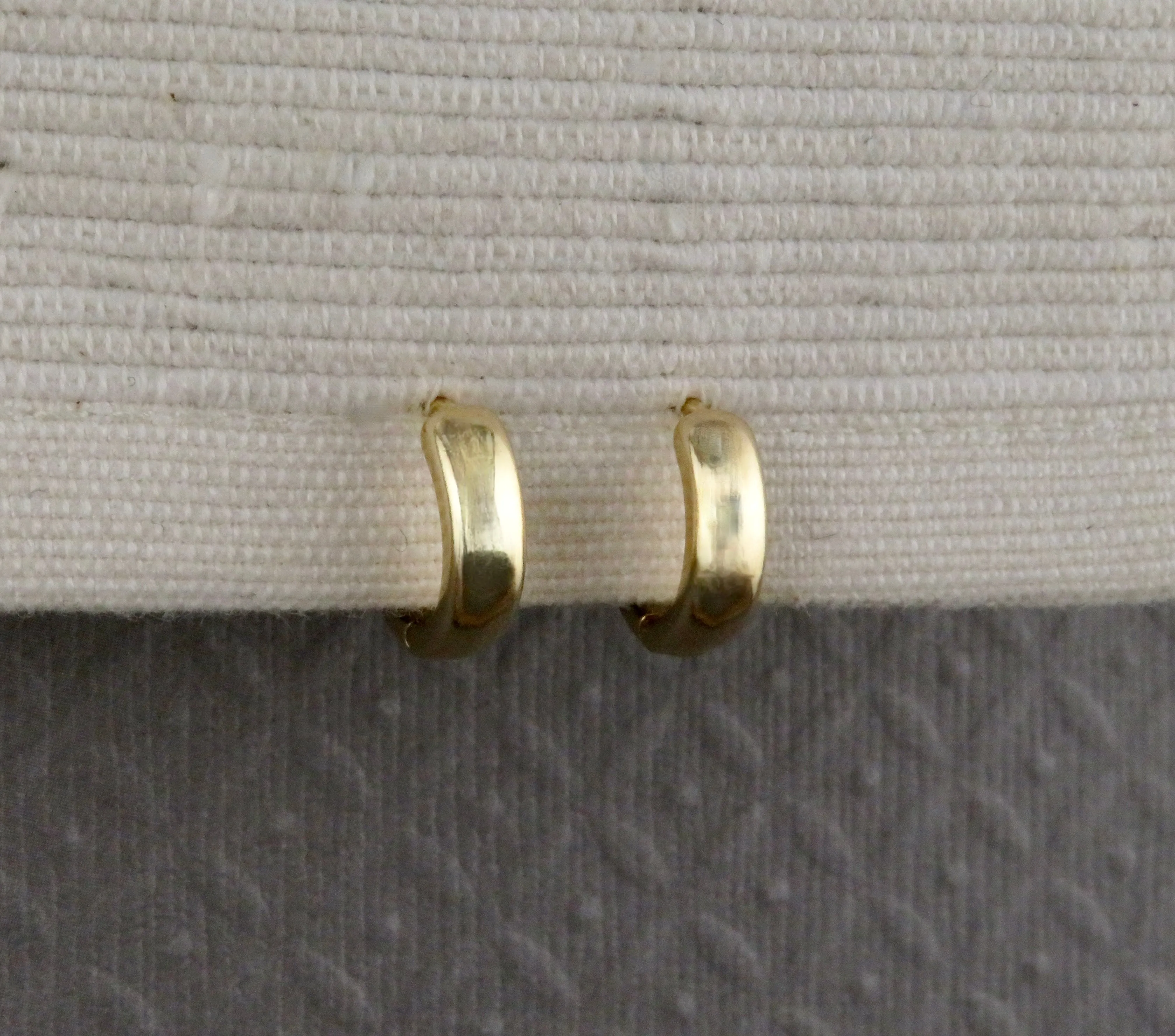 Gold Filled Clicker Hoops - Small