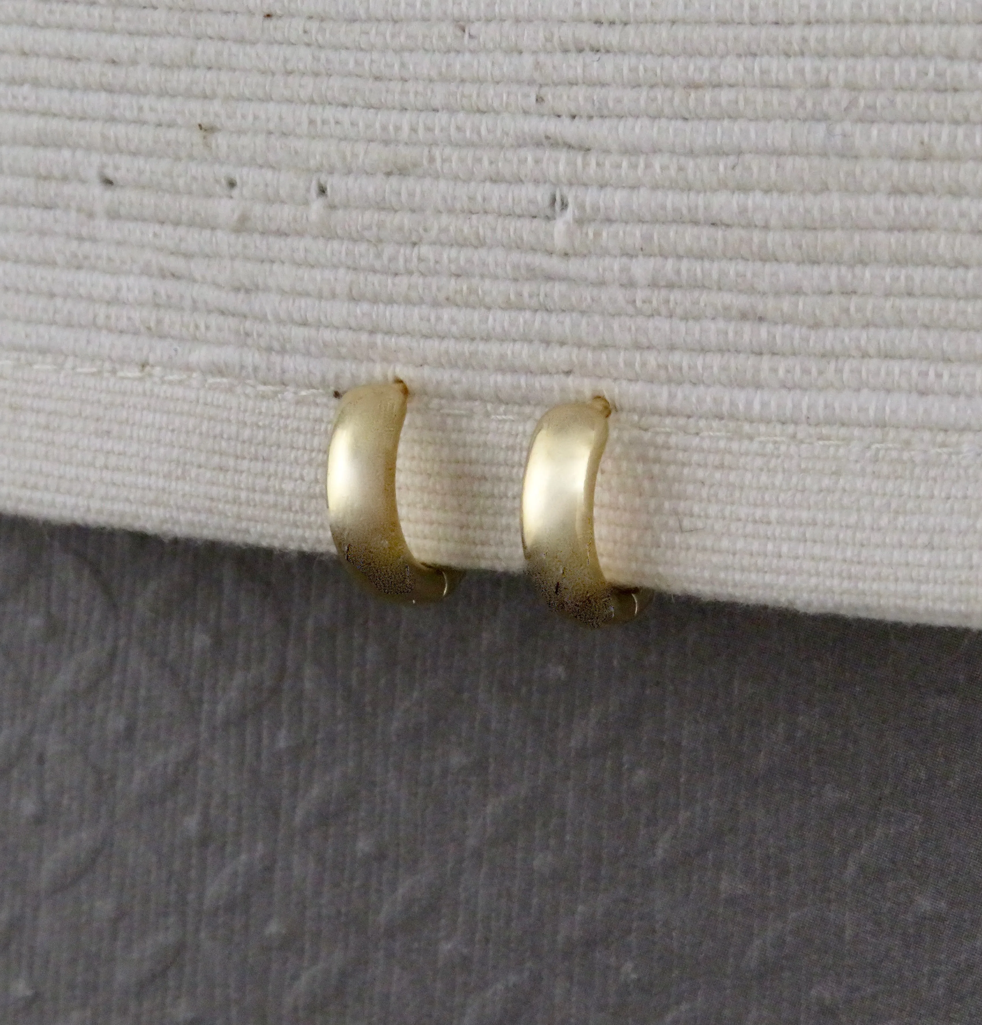 Gold Filled Clicker Hoops - Small