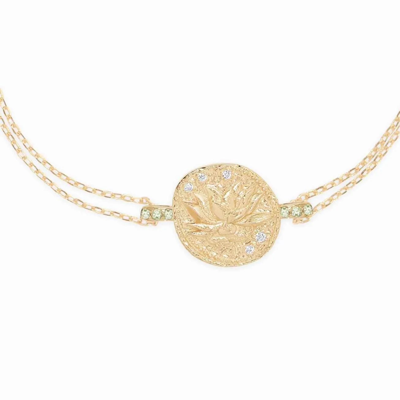 Gold Goddess Of Earth Bracelet
