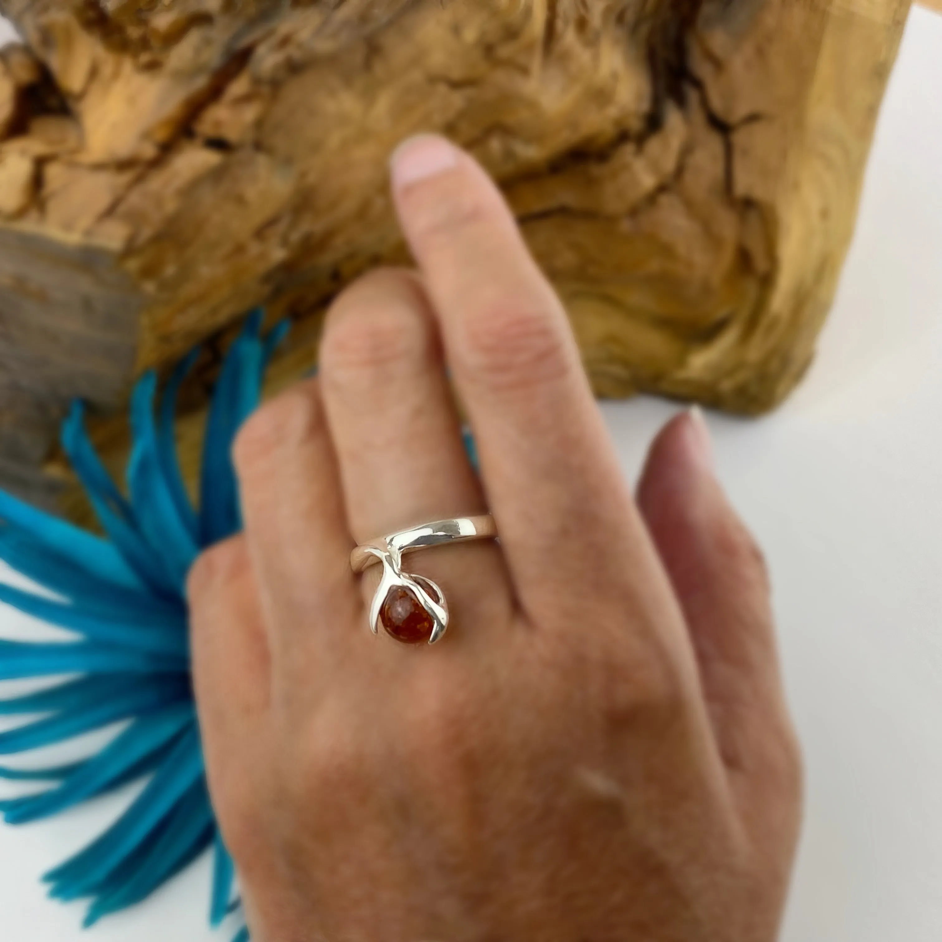 Golden Drop Ring - VR503