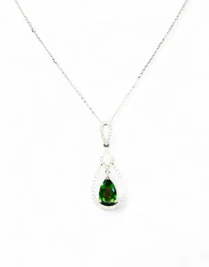 GREEN EMERALD NECKLACE