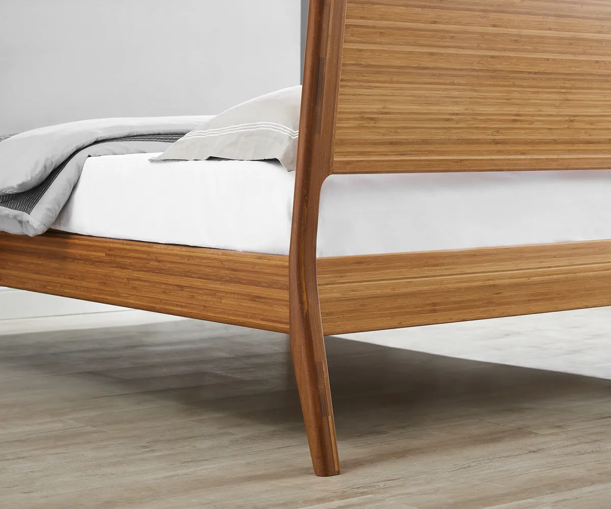 Greenington Ventura King Platform Bed, Amber - GVA0002AM