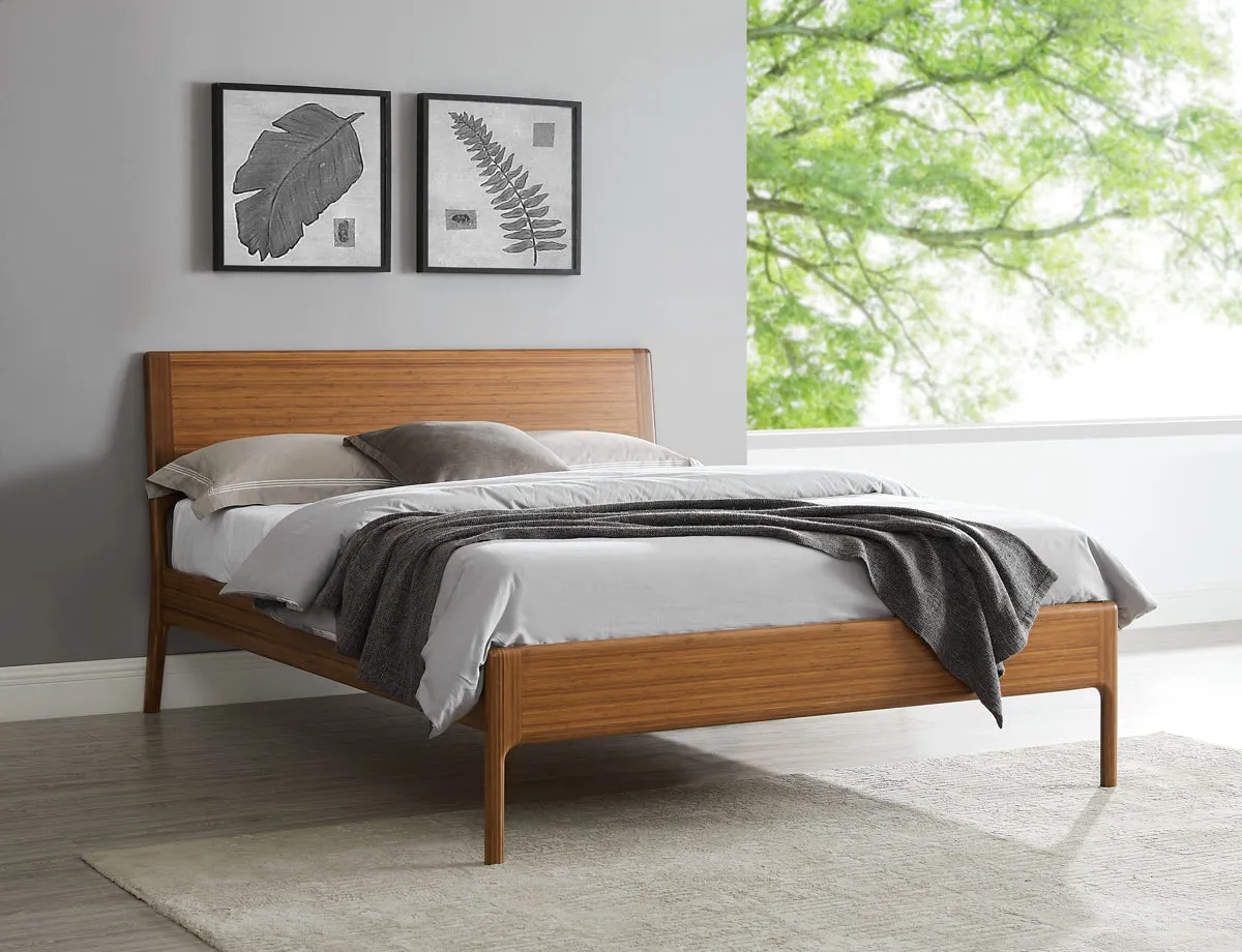 Greenington Ventura King Platform Bed, Amber - GVA0002AM